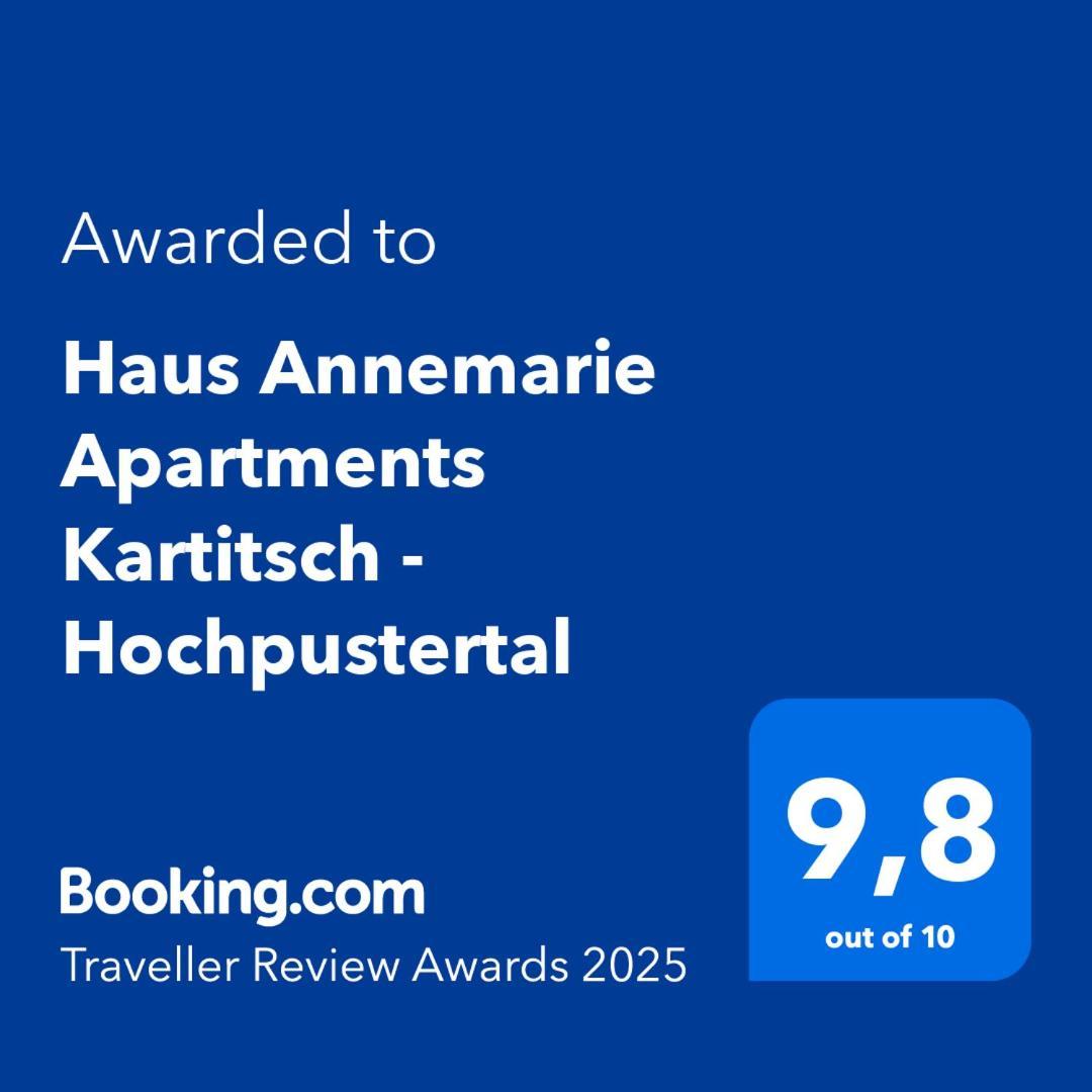 Haus Annemarie Apartments Kartitsch - Hochpustertal Ngoại thất bức ảnh